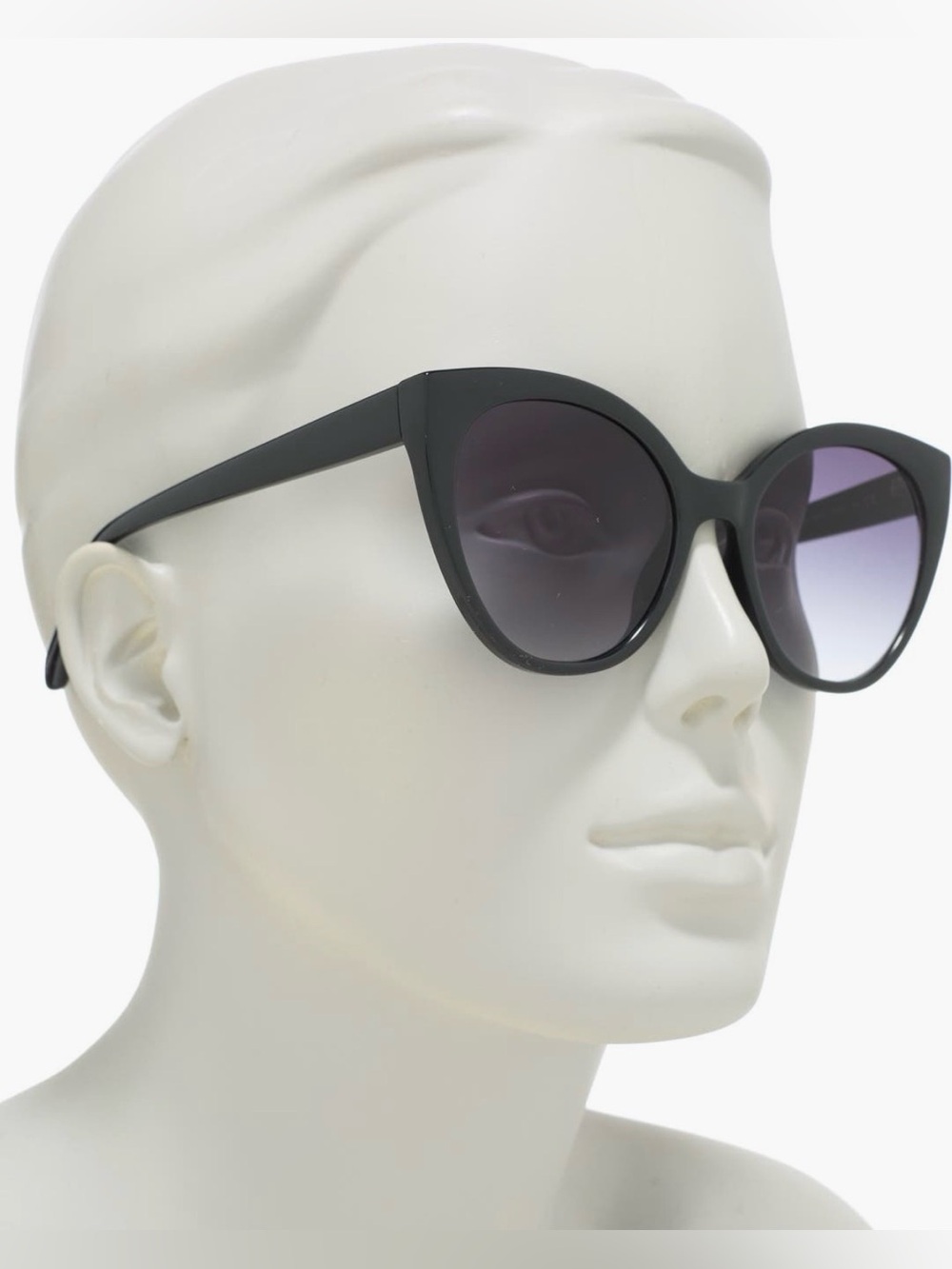 Kate Spade New York 54 mm Amyaos Black Cat-Eye Sunglasses NWT - Picture 3 of 3
